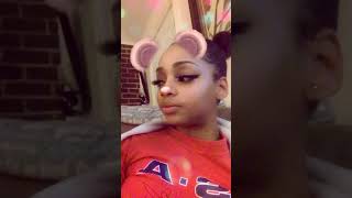 Pretty girl smokes part2