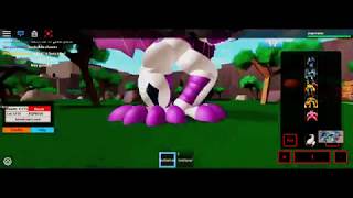 Digimon Masters Roblox showing Gamepasses and moves