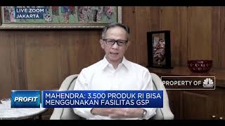 GSP Diperpanjang, Perdagangan RI-AS Ditargetkan Bisa USD 60 M