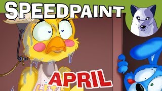 April FNAF Speedpaint! - Watch Me Draw! [Tony Crynight]