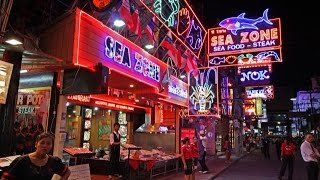 Pattaya Walking Street Паттая , Тайланд 2015