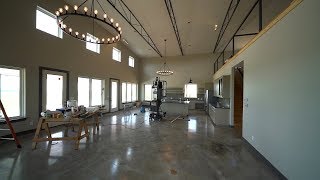 Barndo 163 Cable railing part 2 - Texas Barndominiums Episode 35