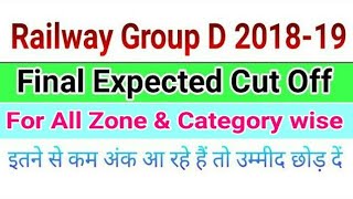 Railway Group D exam 2018 Expected Cut Off | RRB Group d expected cut off | by ABC Gyan