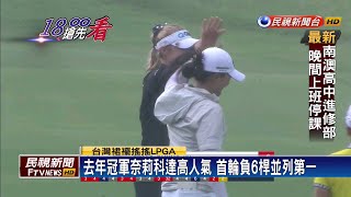 台灣裙襬搖搖LPGA開打 去年冠軍科達並列第一－民視新聞