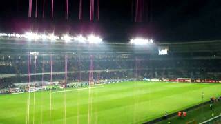 JUVENTUS-INTER 2-1 05-12-09 Lo speaker annuncia le squadre...SPETTACOLO DA BRIVIDI!!!