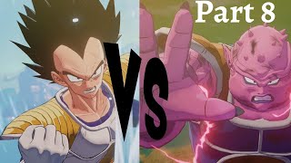 VEGETA VS DODORIA | DRAGON BALL Z KAKAROT Full Walkthrough Gameplay Part 8