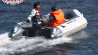 Предсерийные тесты лодки Баджер CL420