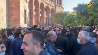 Армения: протесты оппозиции в Ереване