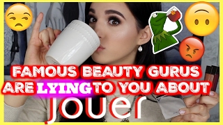 Famous Beauty Gurus are LYING to you! - UNSPONSORED & UNAFFILIATED JOUER REVIEW... | Jordan Byers