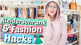 die besten KLEIDERSCHRANK & Fashion HACKS | ViktoriaSarina