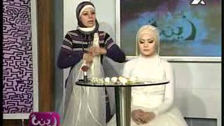 ربطات حجاب متنوعة للعروسة المحجبة