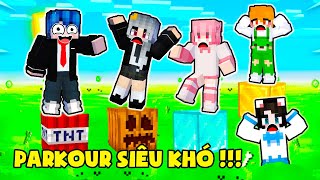 PHONG CẬN HƯỚNG DẪN HỘI CHỊ EM VƯỢT THỬ THÁCH PARKOUR CHƯỚNG NGẠI VẬT TRONG MINECRAFT SIÊU KHÓ
