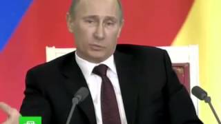 ПУТИН ОТЖОГ  перед немцами!  )) Меркель в шоке!