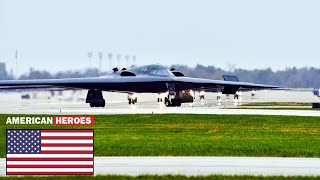 Russia Surprised: ????????B-2 Spirit Stealth Bomber Take Off One By One At NELLIS AFB