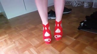 young feet 4K high heels fetish sexy