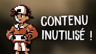 Le Contenu Inutilisé de Pokémon Or et Argent