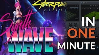 How To Write a Synthwave / Cyberpunk Beat in 1 Minute
