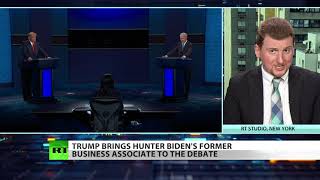 Trump brings Hunter Biden’s former associate to debate