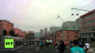 Марафон в Северной Корее от первого лица