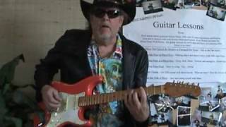 Blues Guitar Lessons by Robert Dean, Walking Blues