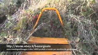 Trinciatrice SHARK 650 per motocoltivatori da 8 a 14hp