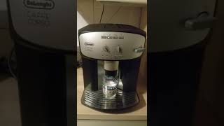 Cappucino with DeLonghi Caffe Corso ESAM 2800