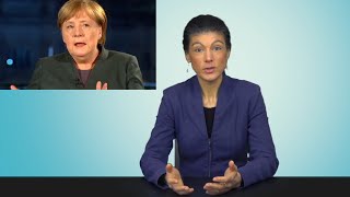 Немец. политик: Меркель просто БЕСИТ! (Сара Вагенкнехт)