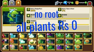 Plants vs Zombie 2 Hack No Root Open all plants Rs0 new video 2019 Sultan Ali Khan