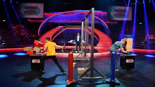 Karate mit Kartons - Schlag den Besten