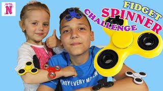 Спиннер Челлендж Fidget Spinner Challenge Трюки Фиджет Спиннер Fun Toys for Kids Распаковка и обзор