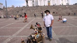 "Я люблю тебя, жизнь" на финском языке (Хельсинки.Сенатская площадь/Helsinki. Senaatintori/25.05.14)