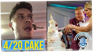 Man Bakes a Special Tier into Sister's Wedding Cake to Turn Up the Fun