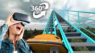 360 Video VR Roller Coaster Ride 4K
