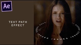 after effect tutorial — text path *·ﾟ✧