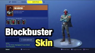 Fortnite All Styles on The Visitor Skin