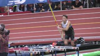 Armand Mondo Duplantis national record pole vault 19-1 at 2017 NBNI