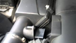 Тестирование датчика воздухмера на ML 270