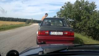 BMW e30 v8 M60B40 drift edition (first street test)