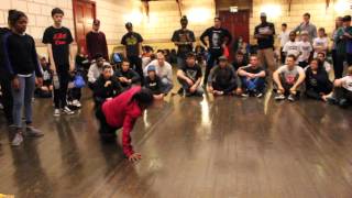B girl Day Jay vs B girl Eddie B T S U 16 Top 8