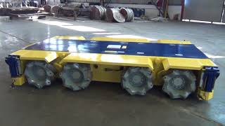 10T transfering platform AGV with mecanum wheel