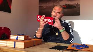 Unboxing : SUPREME x LOUIS VUITTON