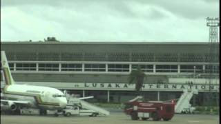 Air Namibia Boeing 747-400 Cockpit Into Lusaka