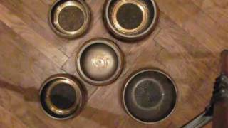 Singing bowls - Тибетские поющие чаши. Как играть на поющей чаше?