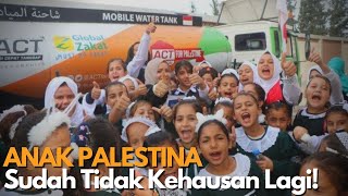 SUMUR WAKAF PALESTINA, Suplai Air Bersih untuk 1.500 Murid di Gaza
