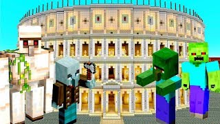 Секреты игры Майнкрафт - Minecraft Мобы – гладиаторы Колизея!