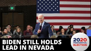 Biden holds slight lead over Trump in Nevada