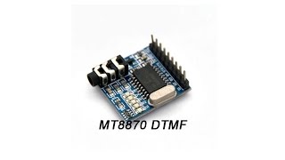 DTMF декодер. MT8870
