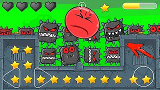 Красный Шар - мод на 1000 квадратов на уровне ! Red Ball 4 mod 100 square шарик от Спуди   !