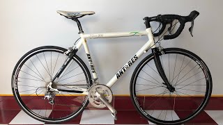 xe đạp nhật bãi-Road AnTaRes Đầu đuôi carbon Group 105 2x10-Đã bán.