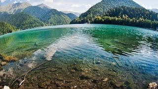 Абхазия, озеро Рица